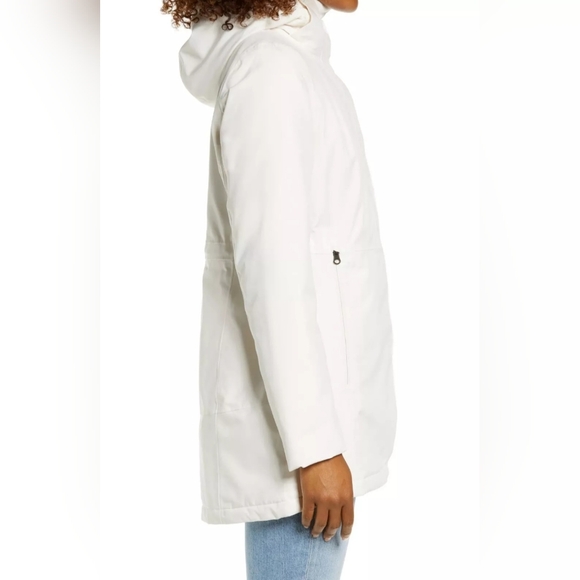 The North Face Insulated Ancha Parka II Waterproof Jacket White Womens Small - Picture 3 of 14